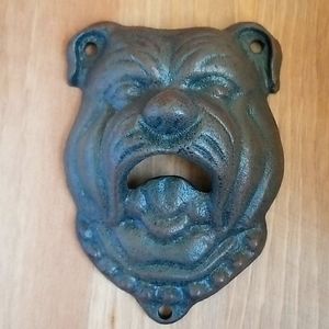NWT Pottery Barn Bulldog Bottle Opener